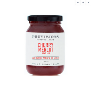 Provisions Cherry Merlot Wine Jam (125ml)