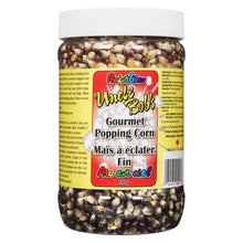 Cargar imagen en el visor de la galería, Locally-Grown Uncle Bob&#39;s Rainbow Popping Corn (690g jar)
