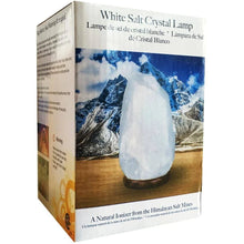 Charger l&#39;image dans la galerie, Himalayan White Crystal Salt Lamp
