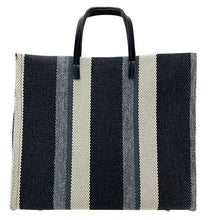 Load image into Gallery viewer, Striped Structured Tote Bag (2 Colours)
