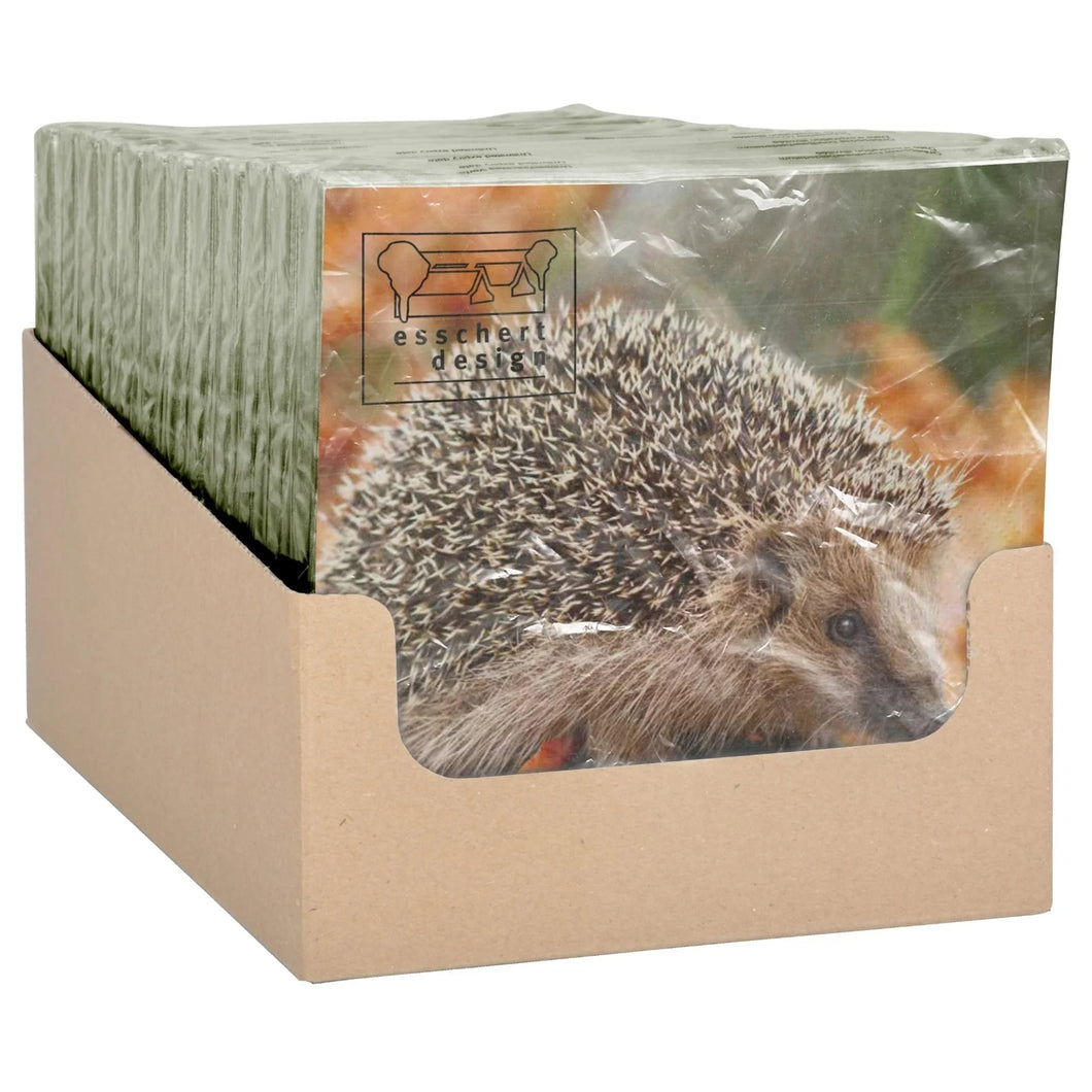 20 Pack of Animal Lunch Napkins (Only Hedgehog Left!)