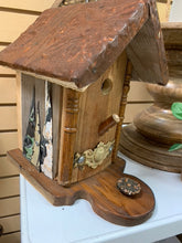 Load image into Gallery viewer, Handmade Decorative Bird House

