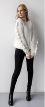 Load image into Gallery viewer, Ruffle Sleeve Ribbed Sweater (Only 2 Left!)
