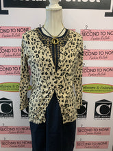 Load image into Gallery viewer, Animal Print Cardigan (Size L)
