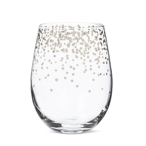 Confetti Stemless Wine Glass (2 Colours)