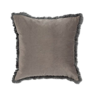 Velvet Pillow with Fringe (Only 3 Colours Left!)