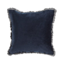 Load image into Gallery viewer, Velvet Pillow with Fringe (Only 3 Colours Left!)
