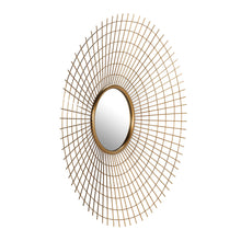 Load image into Gallery viewer, Large Metal Woven Mirror (Only 1 Left!)
