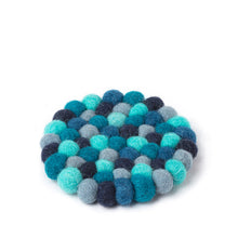 Load image into Gallery viewer, Felt Ball Coasters (Only 1 Blue Left!)
