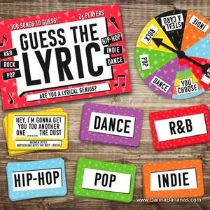 Guess The Lyrics Trivia Game (Only 1 Left!)