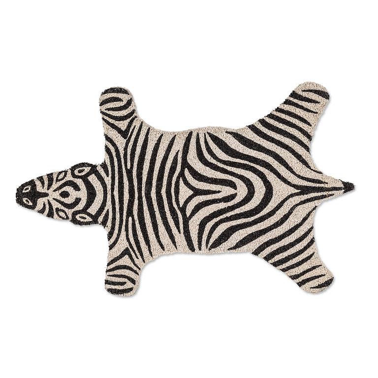 Zebra Hide Doormat