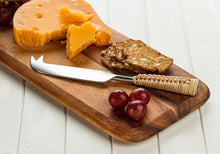 Load image into Gallery viewer, Rattan Handle Cheese Knife
