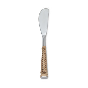 Rattan Handle Pate Knife