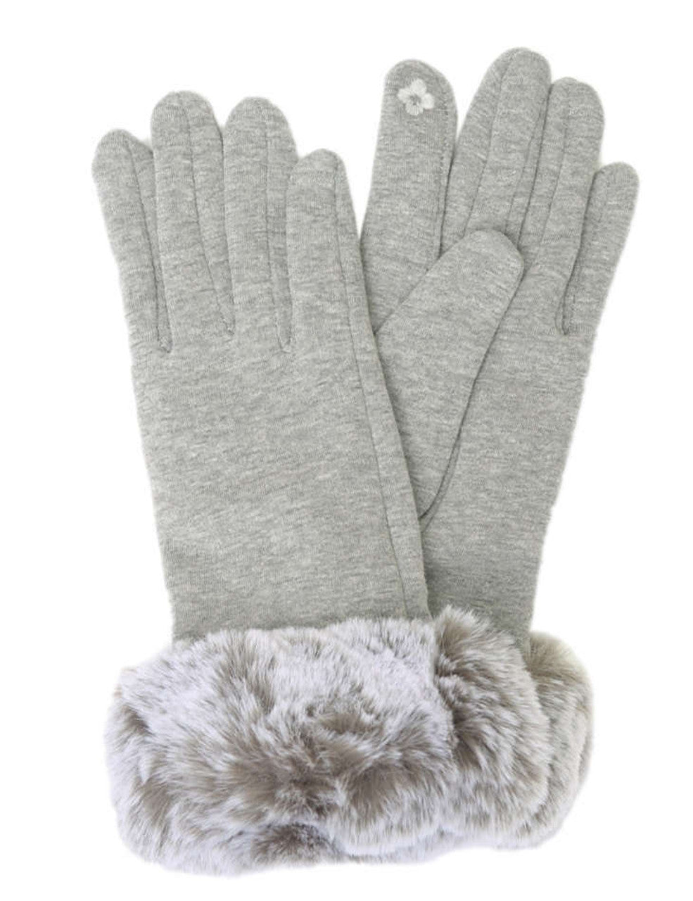 Faux Fur Cuff Gloves (Only 1 Pair Left!)