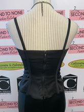 Load image into Gallery viewer, Black Corset Top (Size 8)
