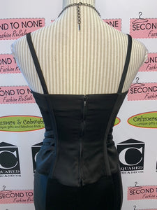 Black Corset Top (Size 8)
