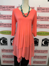 Load image into Gallery viewer, Red Coral Pink Tunic (Size S)
