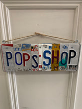 Load image into Gallery viewer, &quot;DADS SHOP&quot; Licence Plate Signs
