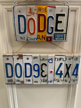 Load image into Gallery viewer, &quot;DODGE&quot; Licence Plate Signs
