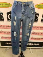 Load image into Gallery viewer, Word Art Jeans (Size 6)
