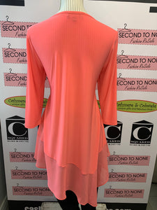 Red Coral Pink Tunic (Size S)