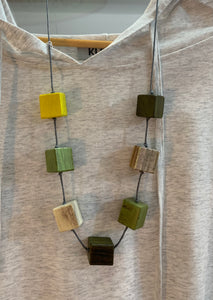 Chunky Block Necklace (Only 1 Left!)