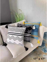 Load image into Gallery viewer, Abstract Tassel Pillow (Only 1 Left!)
