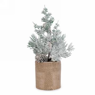 Decorative Snowy Pine Tree