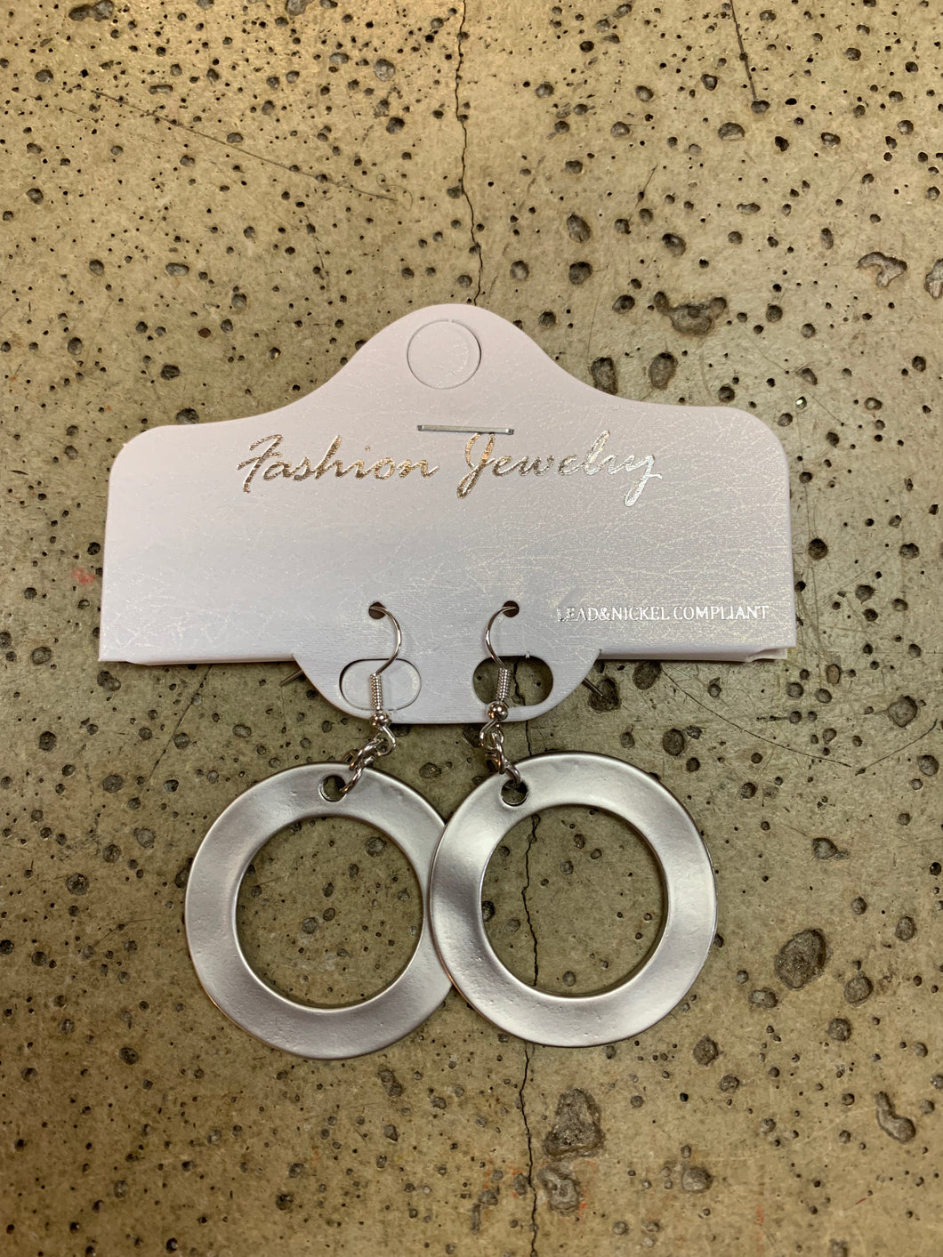 Metal Ring Earrings (1 Pair Left!)