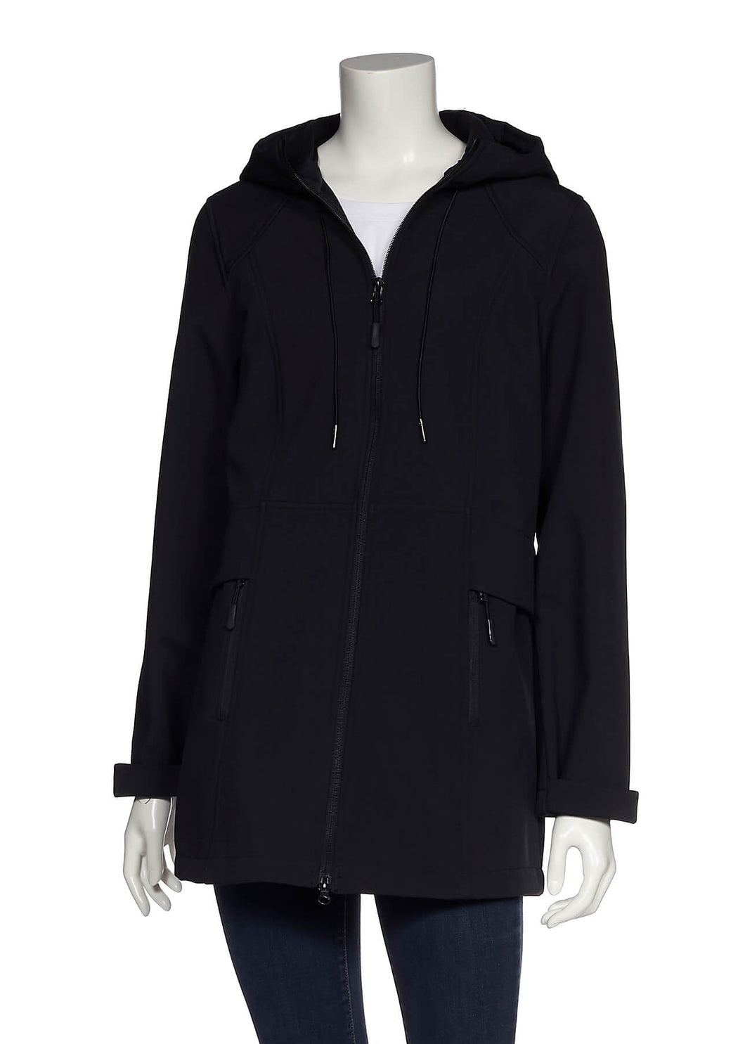 Hooded Soft Shell Tunic Jacket (Only 2 Colours Left!)