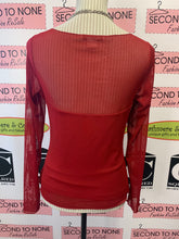 Load image into Gallery viewer, Sheer Sequin Long Sleeve (Size S)
