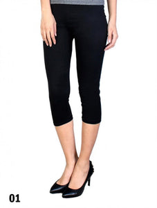 Stretchy Capris Leggings (One Size)