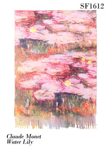 Oil Painting Scarf - Monet (Only 1 Left!)