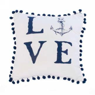Love Anchor Pillow