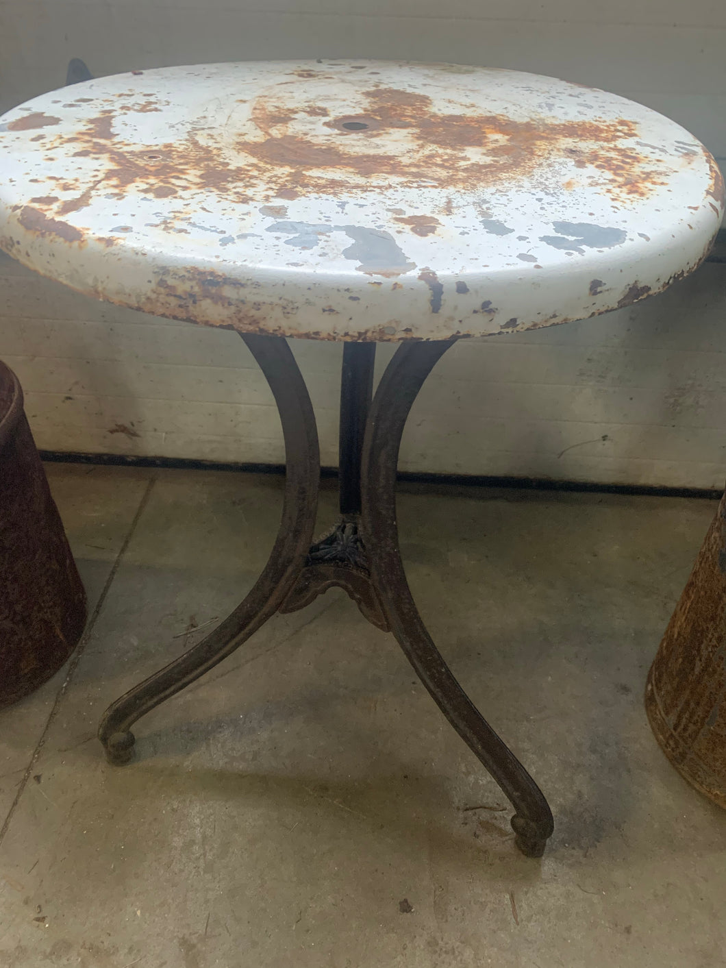 Antique Shabby Chic Bistro Table
