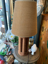 Load image into Gallery viewer, Vintage Rope-Wrapped Lamp
