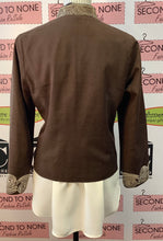 Load image into Gallery viewer, Silkland Brown Swirl Jacket (L)
