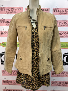 Cheetah Top/Cardigan Combo (Size M)