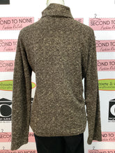 Load image into Gallery viewer, Brown Speckled Turtleneck Sweater (Size L)
