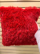 Load image into Gallery viewer, Faux Fur Pillow (Only Red Left!)
