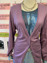 Load image into Gallery viewer, V-Neck Button Cardigan (Size L)

