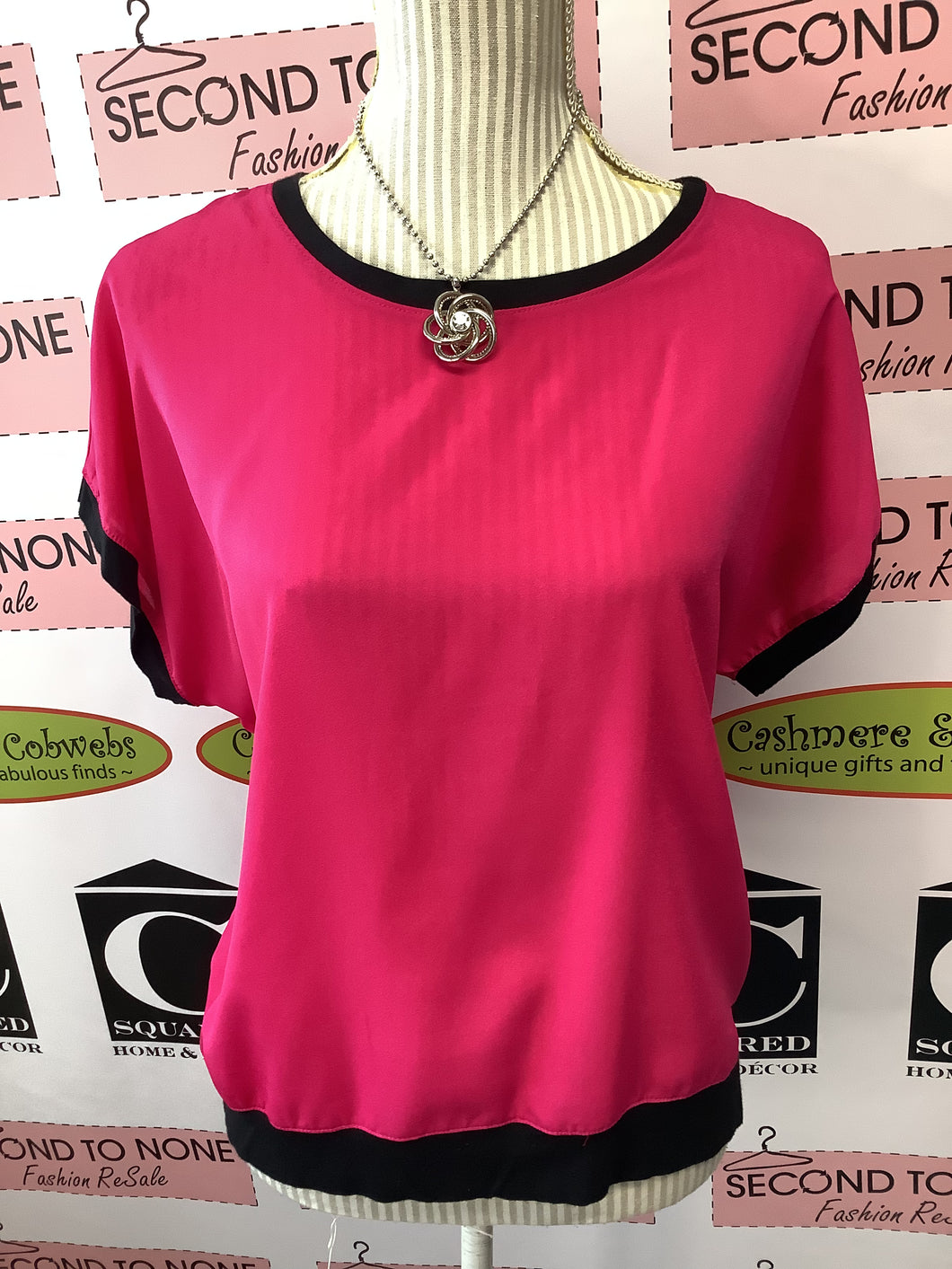 Hot Pink Jessica Top (Size S)