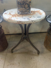 Load image into Gallery viewer, Antique Shabby Chic Bistro Table
