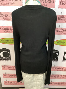 Black Longer-Length Cardigan (Size M)