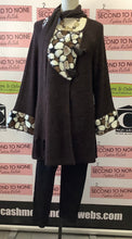 Load image into Gallery viewer, Fuzzy Brown Cardi Top (Size XXL)
