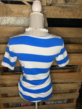 Load image into Gallery viewer, Blue Striped Top (Size S)
