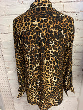 Load image into Gallery viewer, Leopard Print Blouse (Size S)
