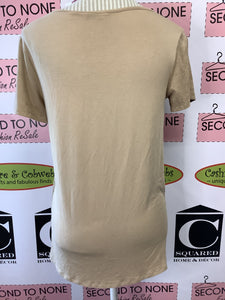 Reitmans Suede-Like Top (Size S)