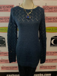 Sequin Knit Sweater (Size S)