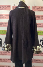 Load image into Gallery viewer, Fuzzy Brown Cardi Top (Size XXL)
